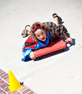 Belly Sliding